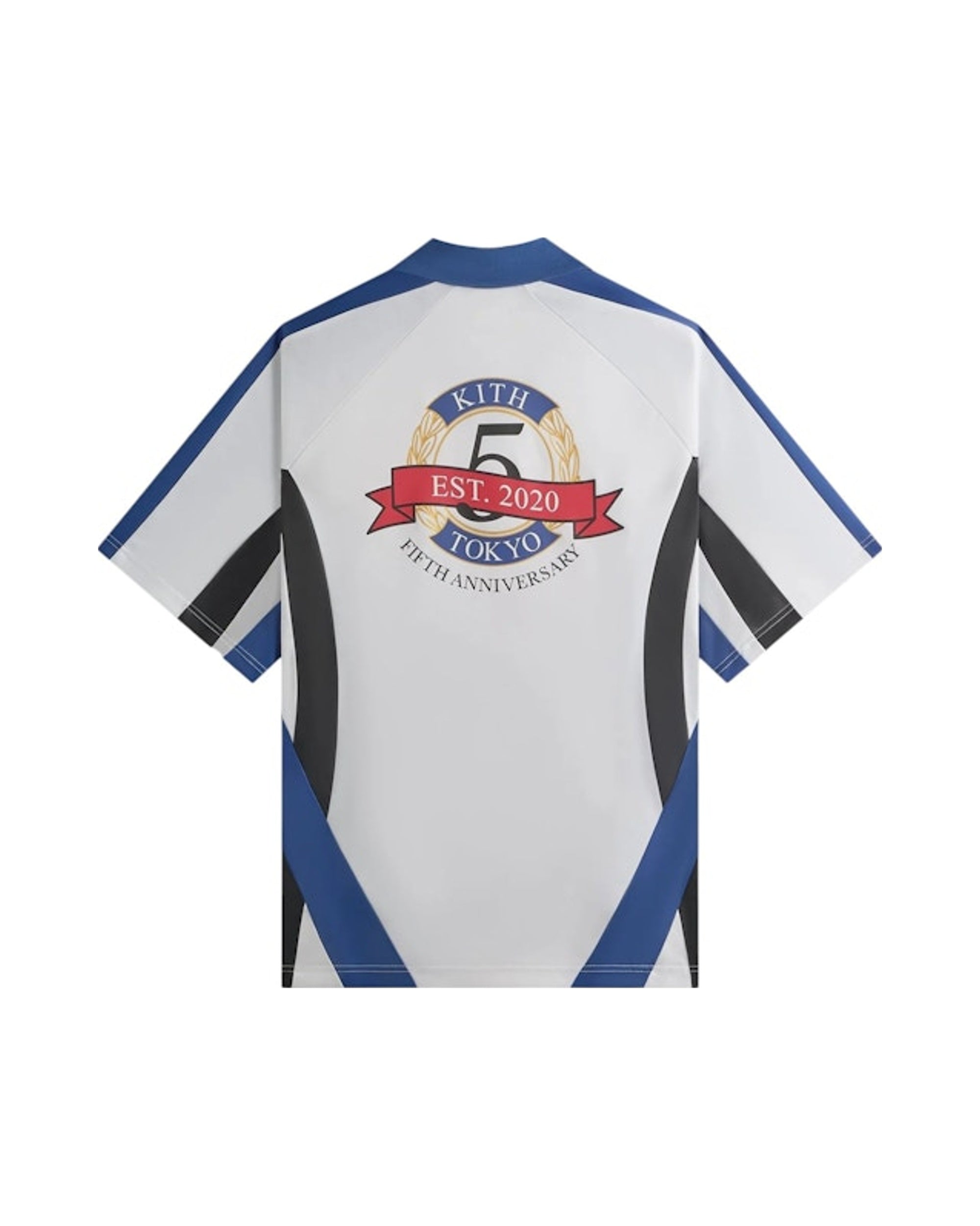 Kith Tokyo 5 Year Anniversary Jason II Soccer Jersey White