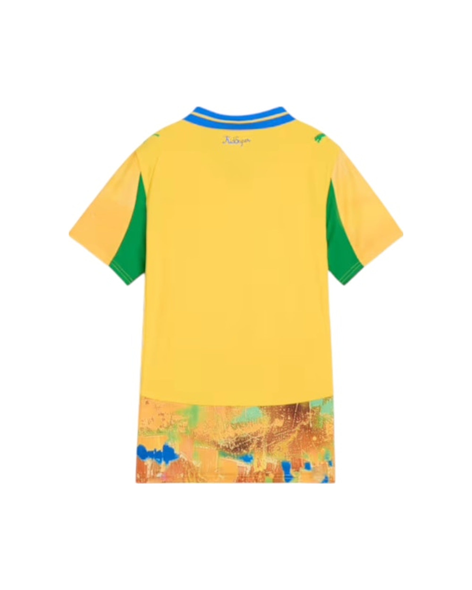 Puma KidSuper Women's Mamelodi Sundowns Replica Jersey Pele Yellow/Fast Green