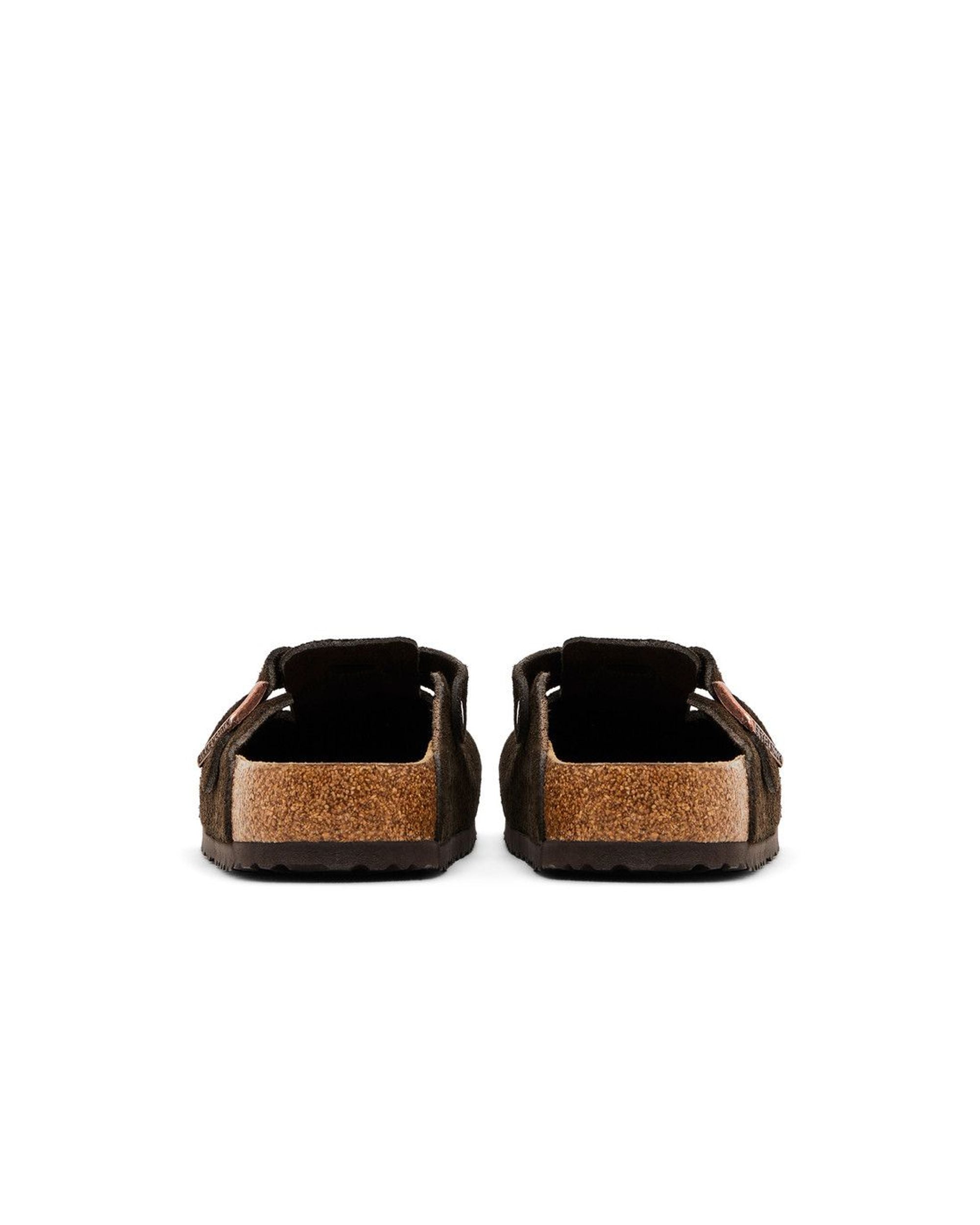 Birkenstock Boston Soft Footbed Suede  Mocha
