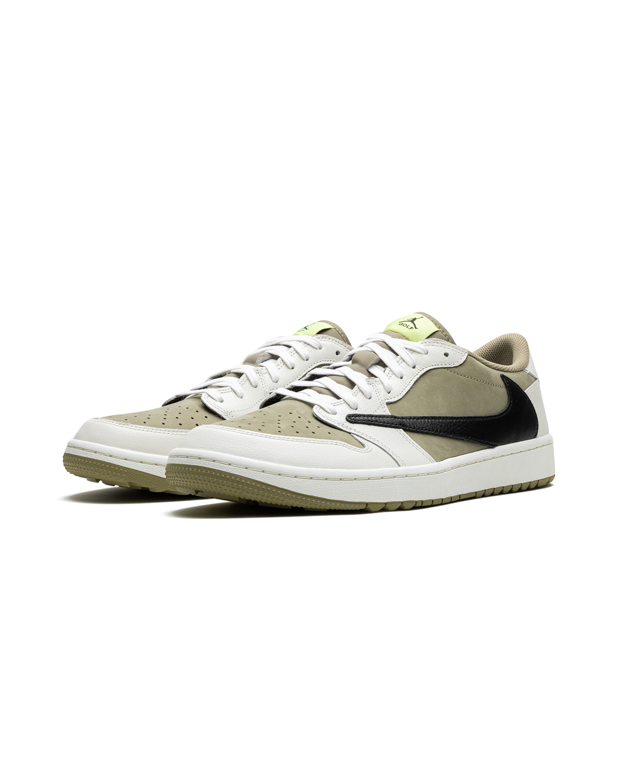 Jordan 1 Retro Low Golf Travis Scott Neutral Olive