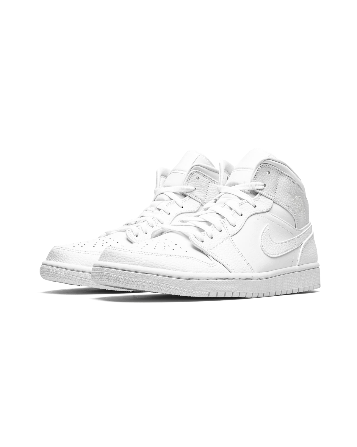 Jordan 1 Mid Triple White 2.0 (2020)
