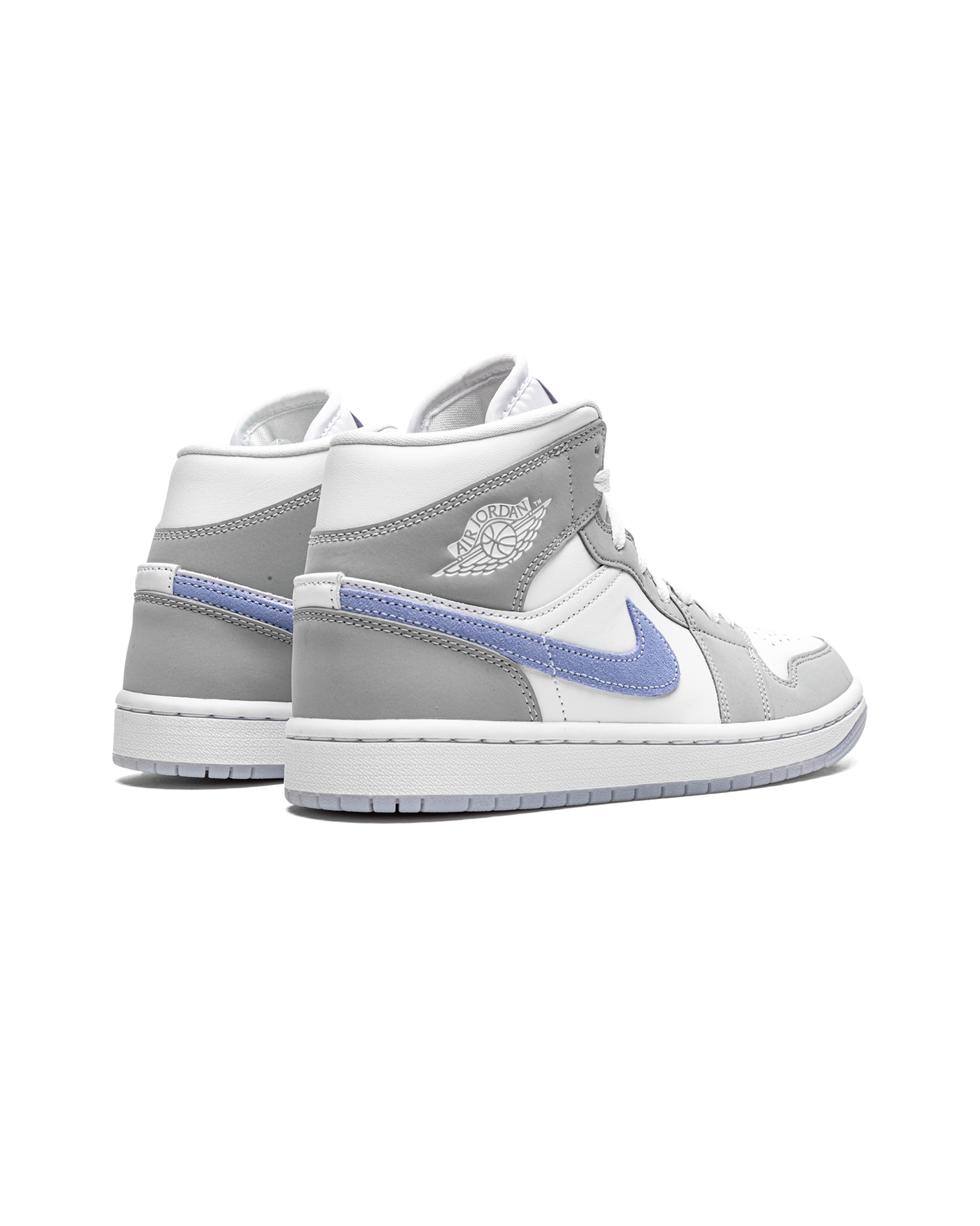Jordan 1 Mid Wolf Grey Aluminum (Women's)